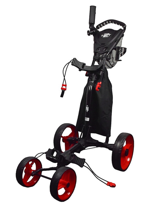 Hot-Z Golf 4 Wheel Push Cart - Image 1