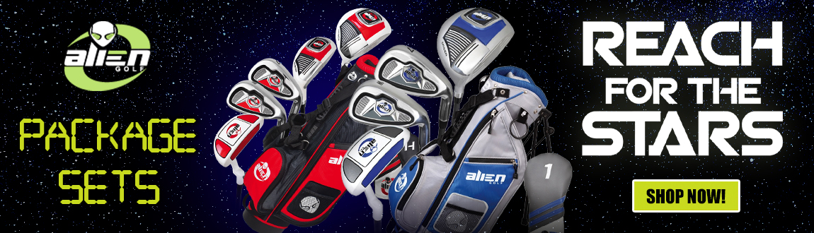 Alien Golf Junior Sets at Rock Bottom Golf