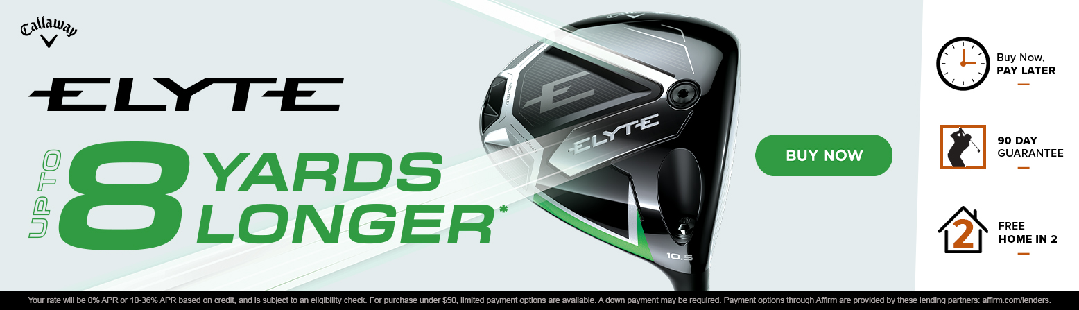 Left Handed Callaway Elyte Clubs Are Now Available At Rock Bottom Golf!