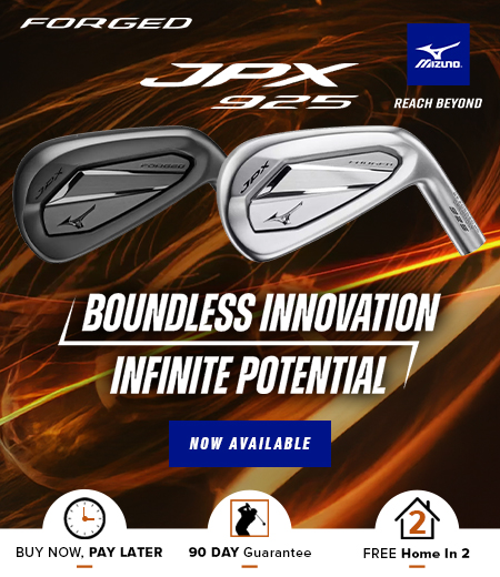 Mizuno Golf Clubs at Rock Bottom Golf brand page - mobile image