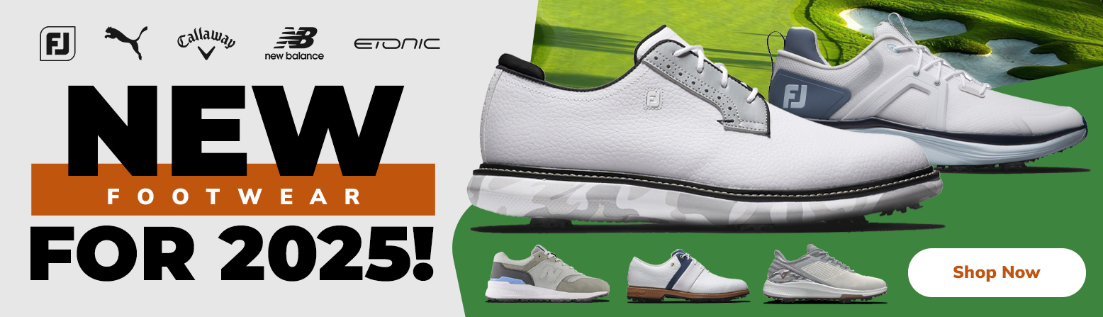 Shop The Hottest New Footwear Of 2025 - FootJoy, Puma, Adidas, Etonic & MORE!