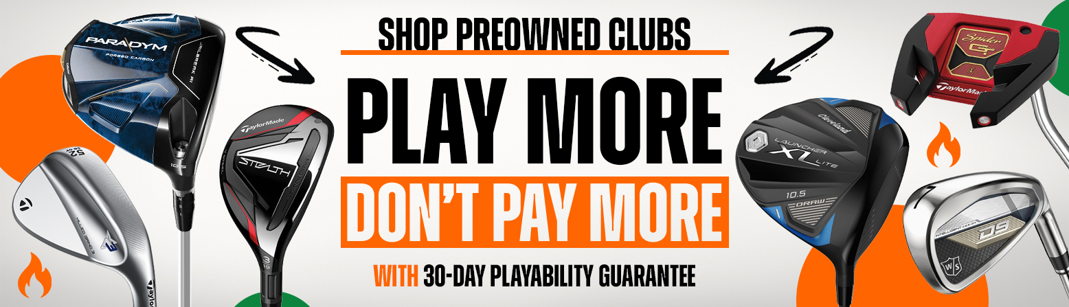 30 Day Certified Pre-Owned and Used Golf Club Guarantee