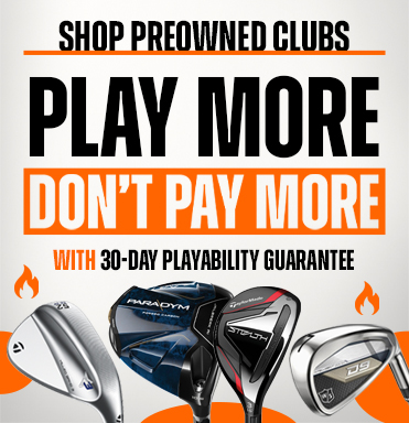 Shop Certified Pre-Owned Golf Clubs at Rock Bottom Golf