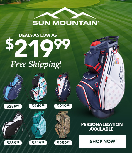 NEW LOWER PRICES On Select Sun Mountain Golf Bags - Shop Now!