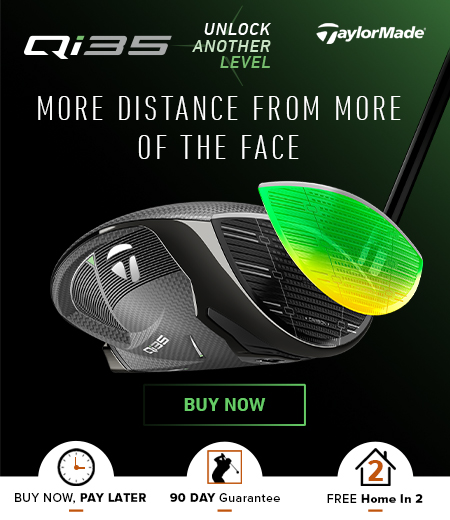 Shop Left Handed TaylorMade Qi35 Clubs At Rock Bottom Golf!